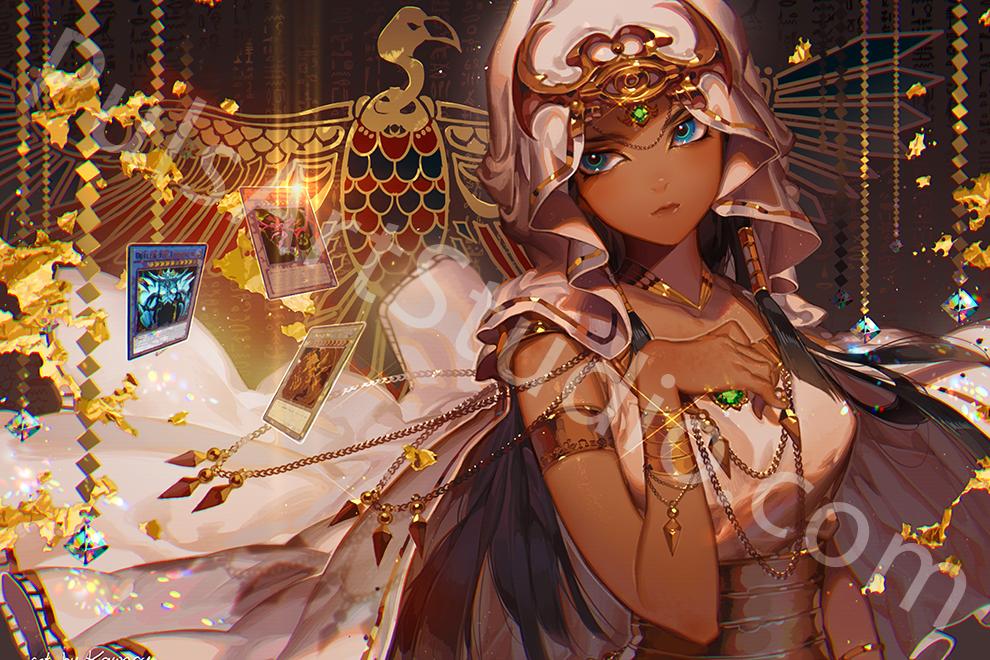 ishizu card yugioh Large Ishizu Poster from Yu-Gi-Oh (YGO), art by Kawacy – PulsArt Studio