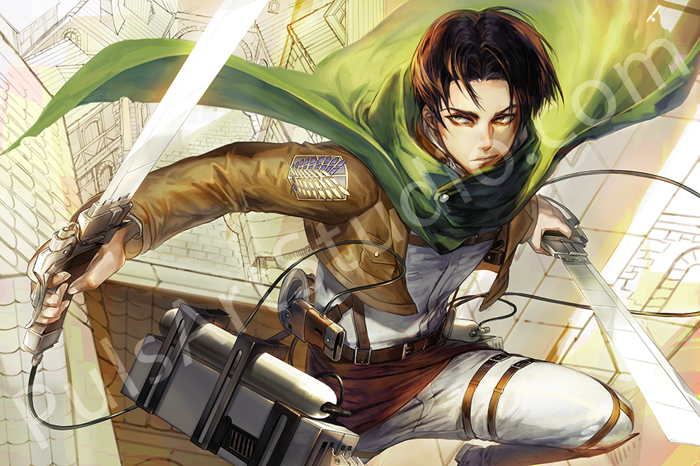 Levi Ackerman - Poster promo Attack on Titan