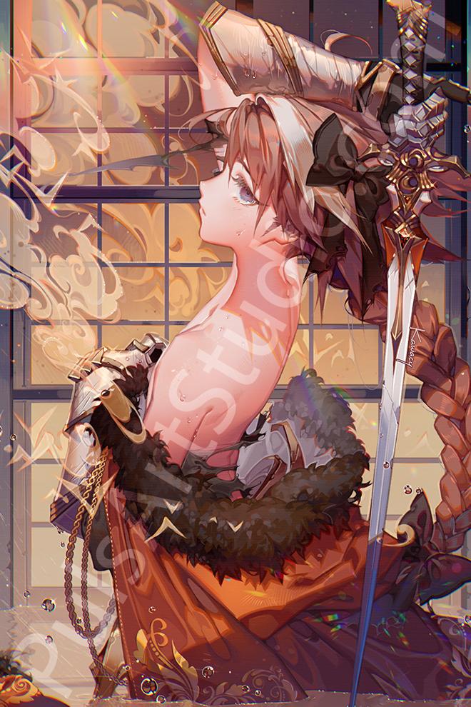 Large Astolfo Poster from Fate Grand Order, art by Kawacy – PulsArt Studio