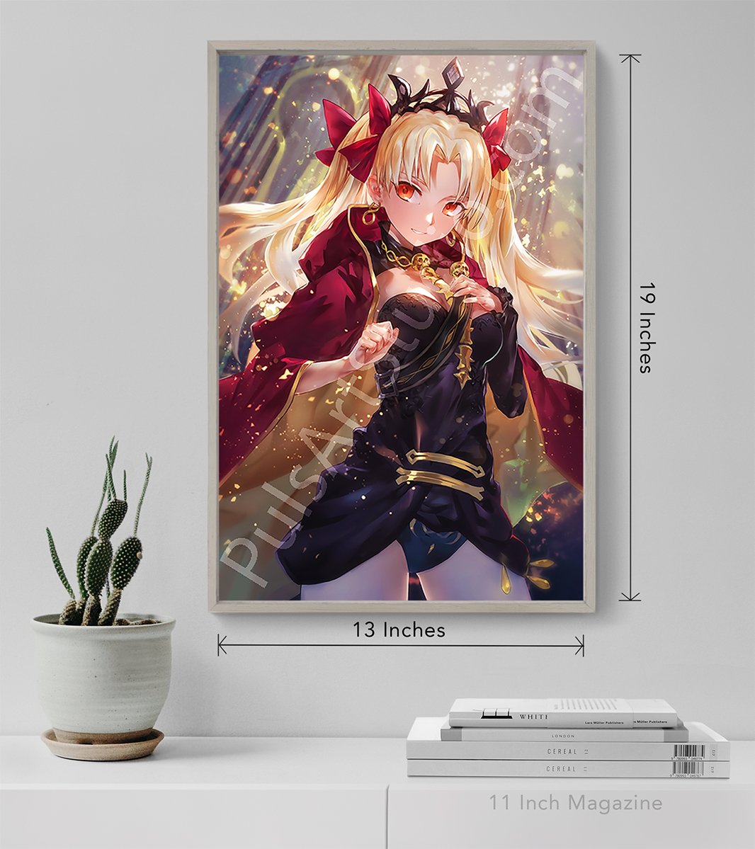 Large Ereshkigal Poster from Fate, art by Azomo – PulsArt Studio