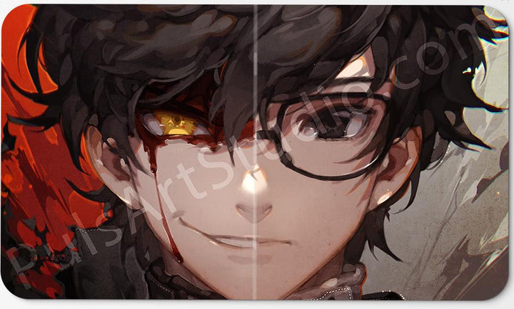 ペルソナ5  P5R ジョーカー  プレイマット プレイマット ペルソナ5 ジョーカー アルセーヌ ラバーマット
